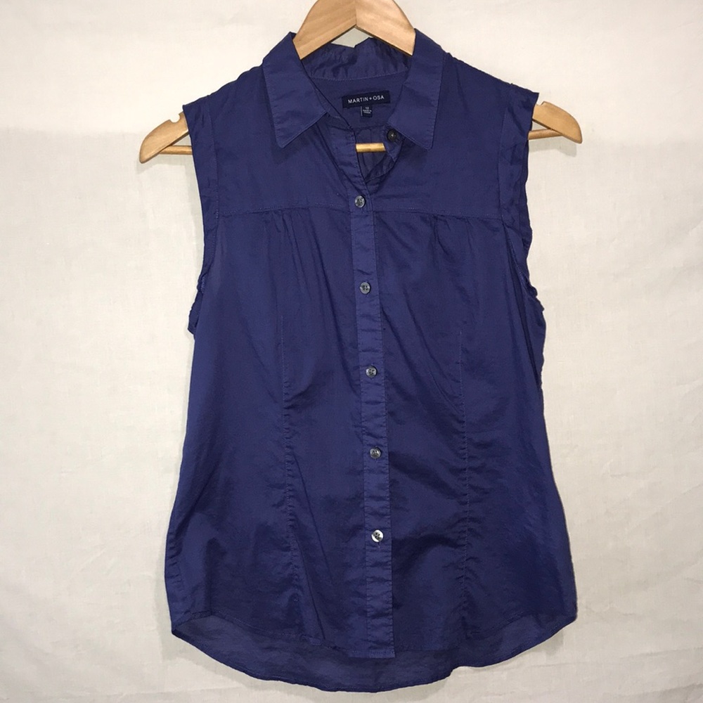 Like new Martin & Osa lightweight button down tank